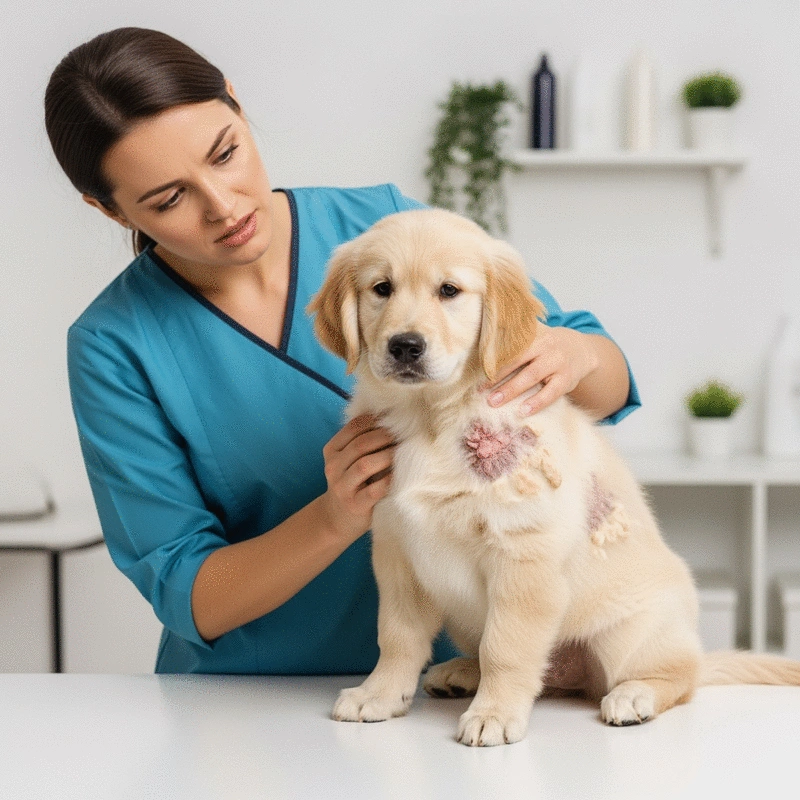Signs of Coat Problems in Puppies: When to Visit a Groomer or Vet