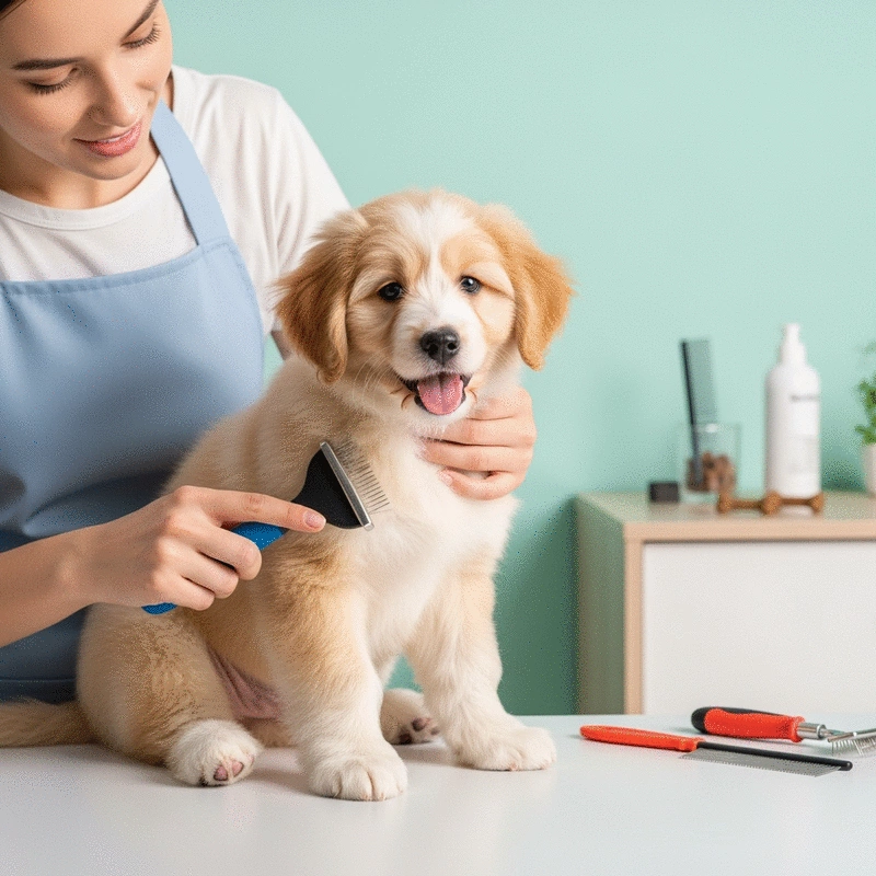 Step-by-Step: How to Brush and Detangle Your Puppy’s Coat Safely at Home